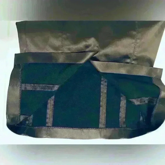 Bebe Vintage Y2K Strapless Cocktail Dress, Chocolate Brown, Size Small - Picture 8 of 16